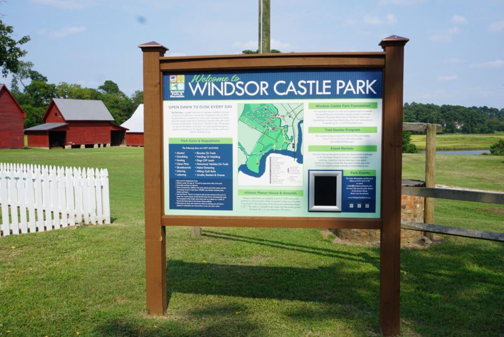 Windsor Castle Park Smithfield. Virginia