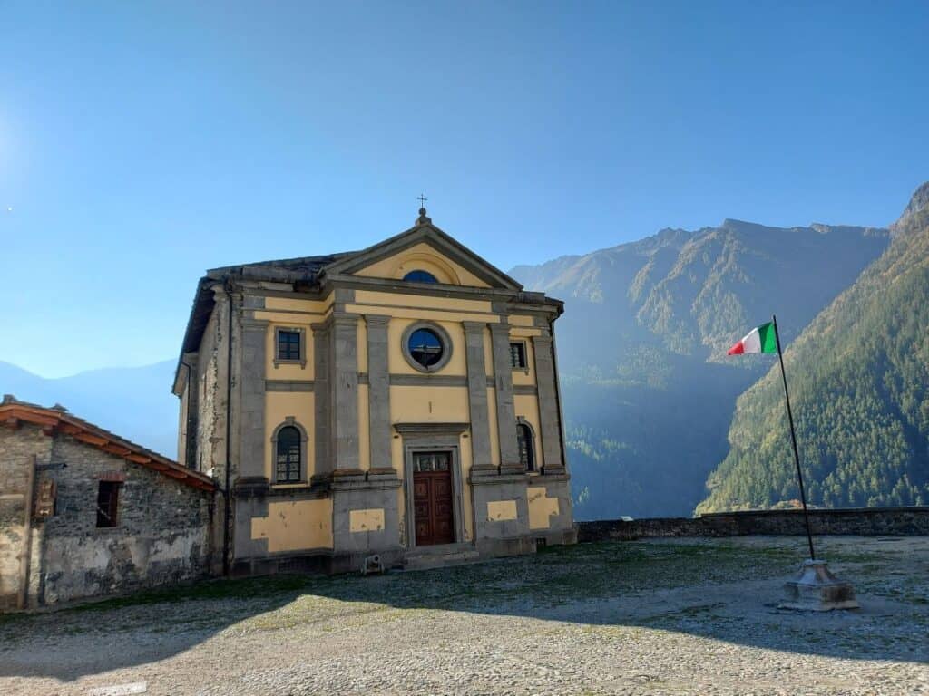 Church within Forte di Fenestrelle