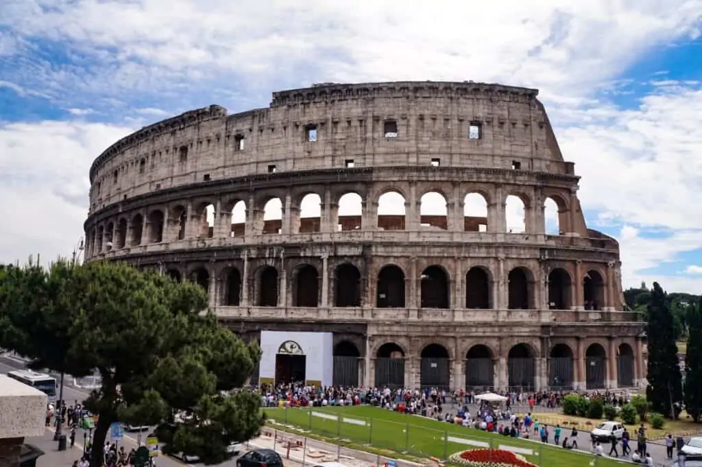 Colosseum in Rome, Central Italy
