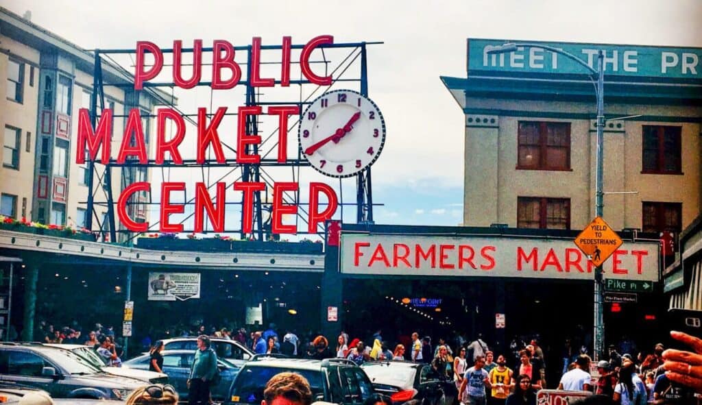 Pike Place Market Seattle. Washington