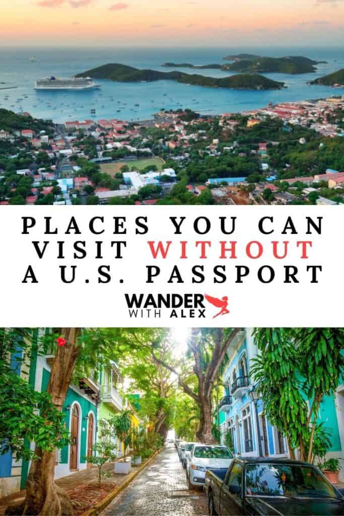 places to travel without a passport