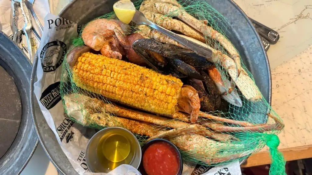 Shem Creek Crab House near Charleston, SC