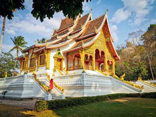 Wat Xieng Thong in Luang Praband Laos