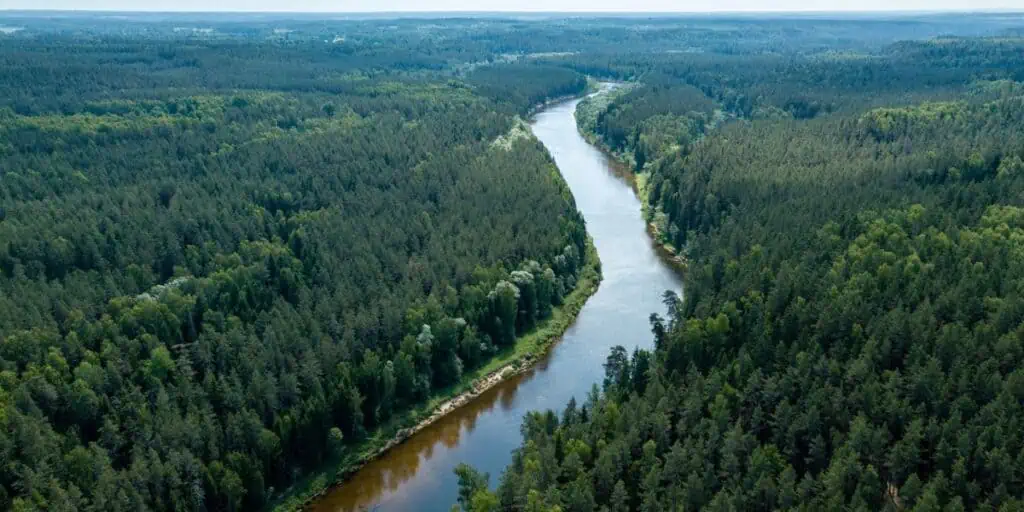 Gauja River, Latvia
