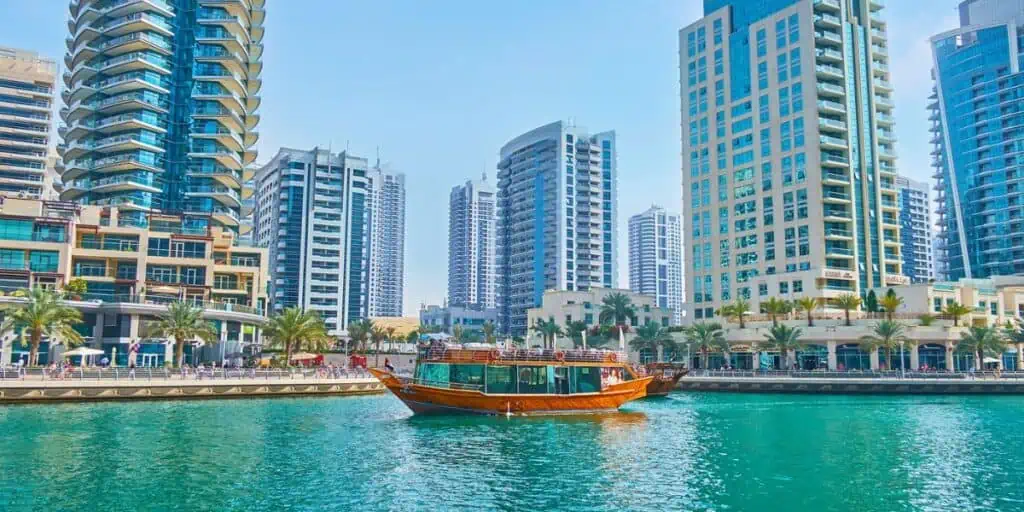 Dhow Cruise at Dubai Marina, Dubai