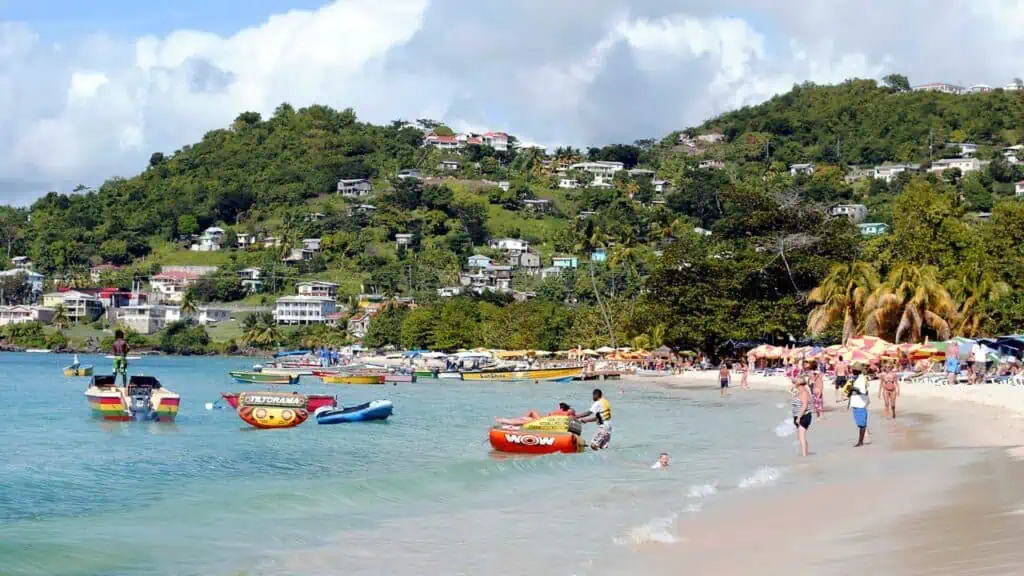 Grand Anse Beach in Grenada
