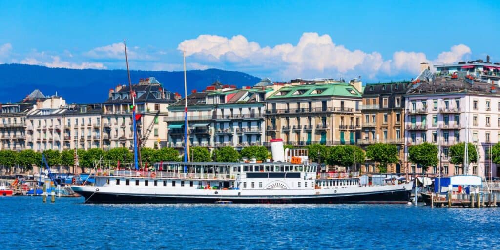 Geneva, Switzerland boat