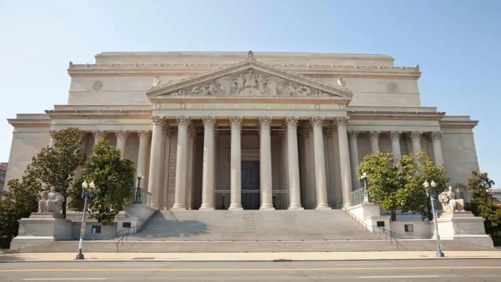 National Archives Museum in Washington DC