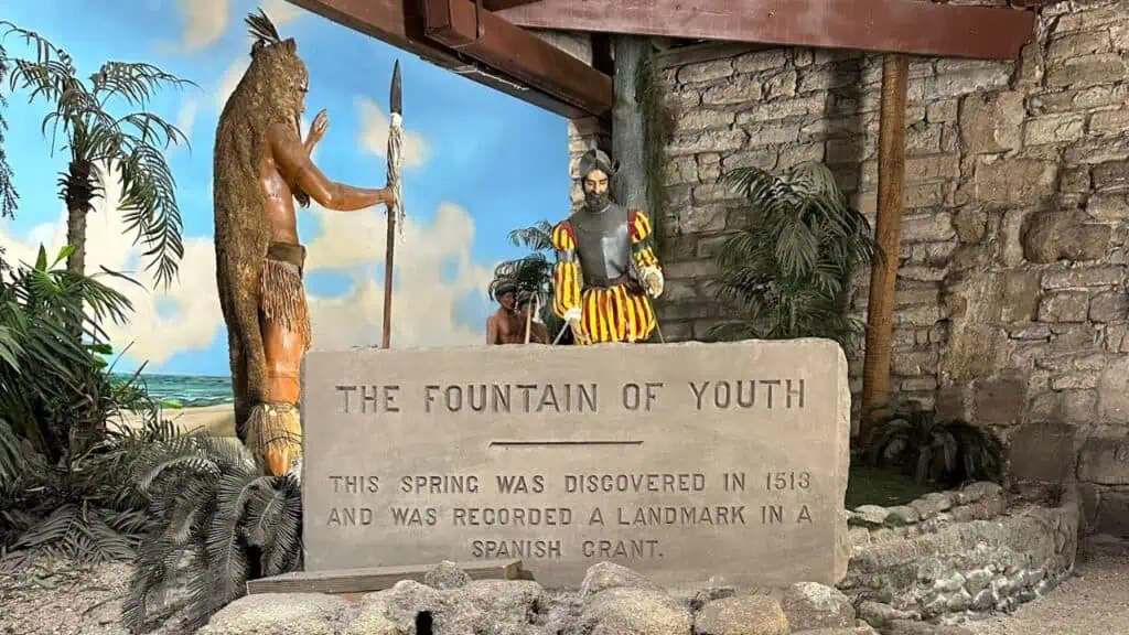 Fountain of Youth Archaeological Park in St. Augustine, Florida