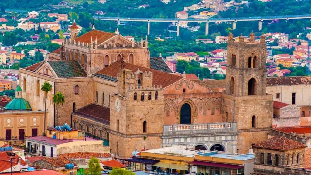 Monreale Cathedral in Sicily, Italy
