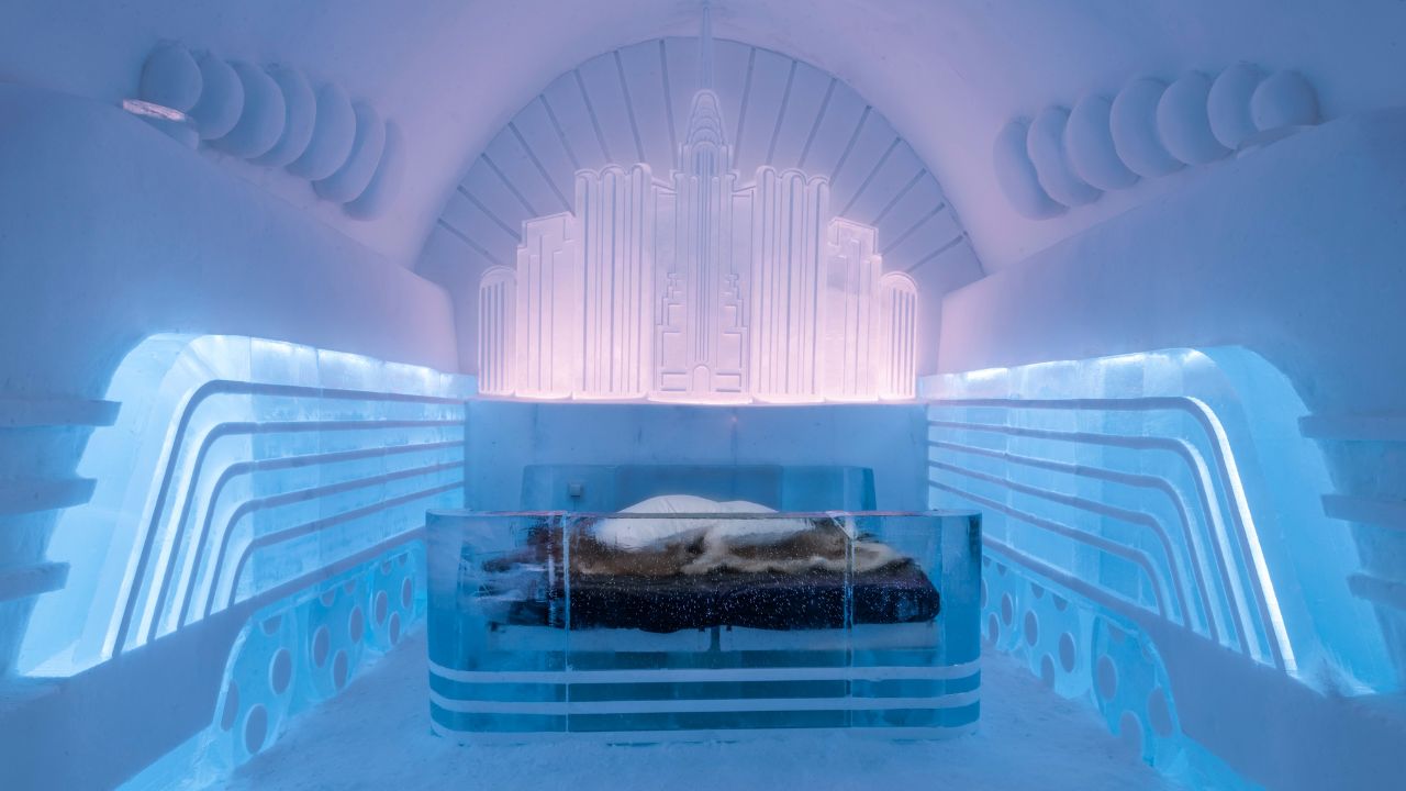 ICEHOTEL 35，瑞典尤卡斯耶尔维