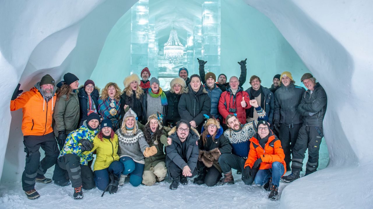 ICEHOTEL 35 位艺术家在瑞典尤卡斯耶尔维