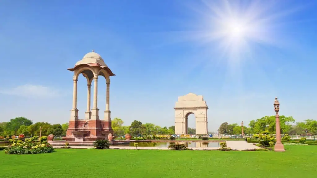 India Gate in Delhi, India