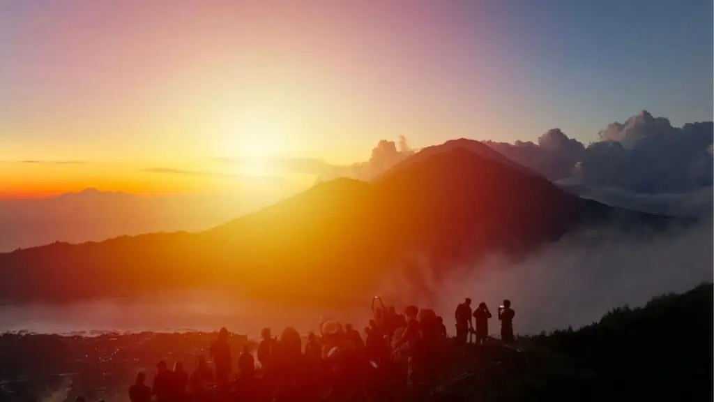Mount Batur at Sunrise in Bali