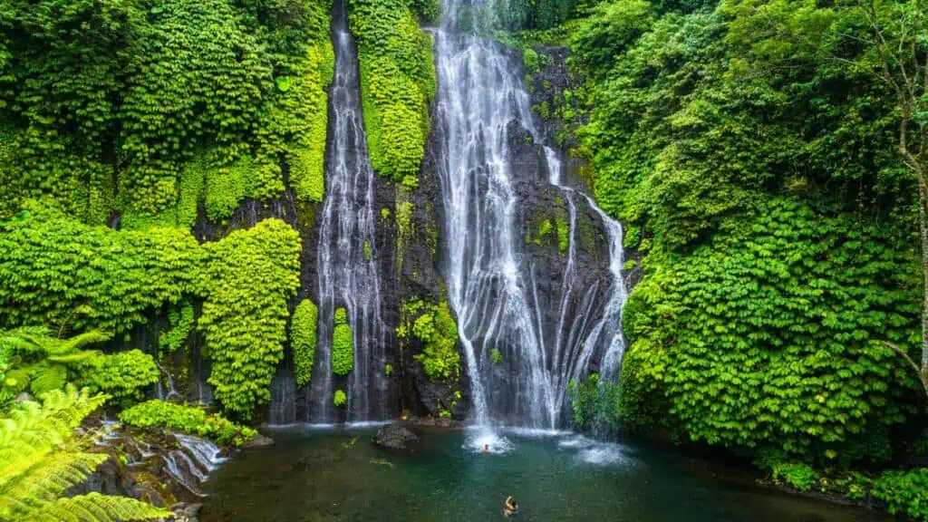 Sekumpul Waterfall in Bali