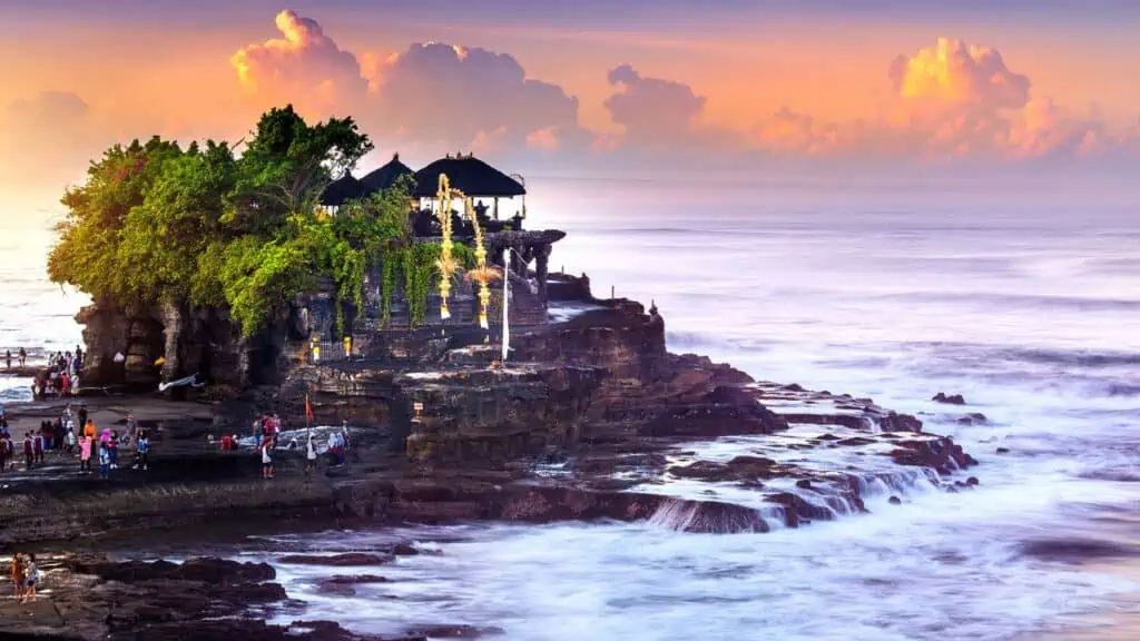 Tanah Lot Temple in Bali